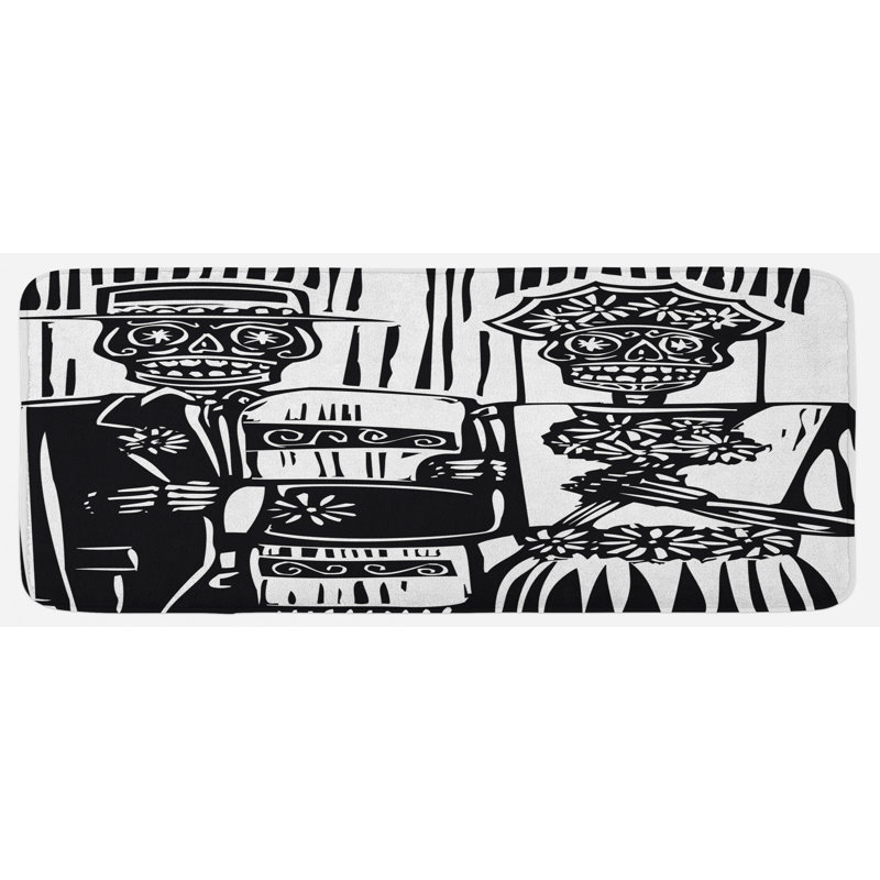 Tapis de cuisine Jour des Morts