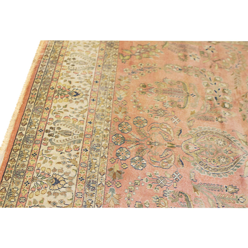 One-of-a-Kind 9'7" x 12'10" Hand Knotted Area Rug