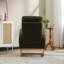 Chaise berçante avec pieds en bois massif, chaise berçante Modern-1932854725
