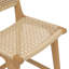 Tabouret de bar 25 po en teck d'Yvaine Franc