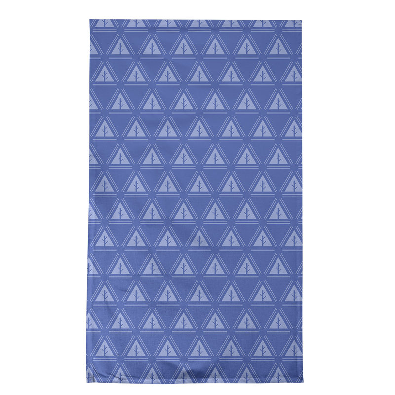 Theo Nath Tea Towel Kitchen Towel, Light Blue/White, Cotton Twill