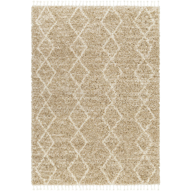 Geometric Indoor Rug, Rectangle 9'2" x 12'