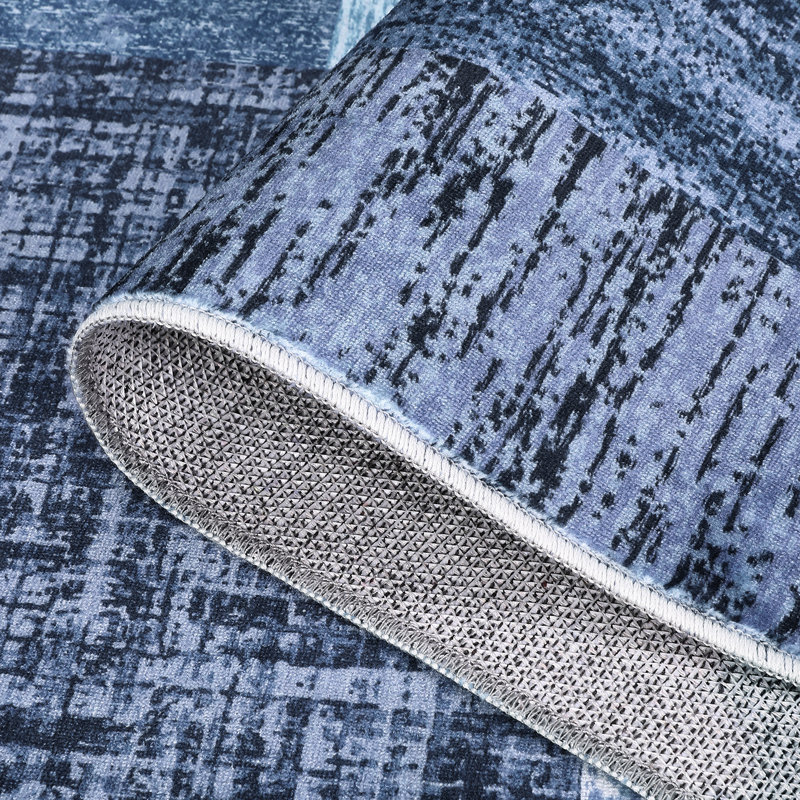 Tapis rectangulaire Joyace avec envers antidérapant, Rectangle 4 pi x 6 pi