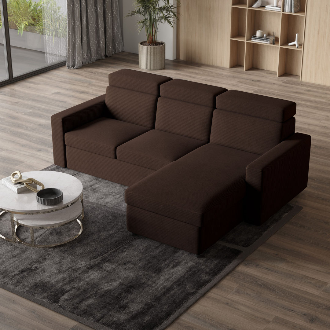 Ecksofa Sharray mit Bettfunktion