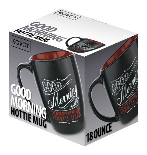 Grande tasse à café good matin hottie