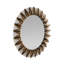Goldie Round Iron Mirror