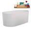 Baignoire autoportante 59 "avec drain interne Streamline-101637767