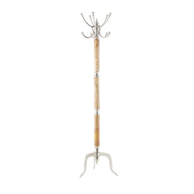 Gotlind Aluminum Metal Coat Rack