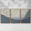 «Mute Coast II», reproduction sur toile flottante 3 pièces-995799844-995799867
