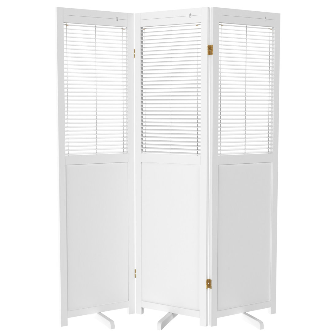 Cayenna 6 ft. Tall Folding Room Divider Beachcrest Home™ 