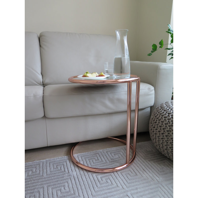 Davin C Table End Table, Copper