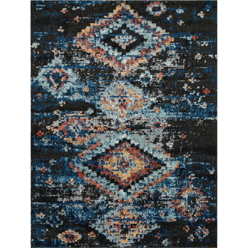 Victorville Abstract Indoor Rug, Rectangle 9' x 12'