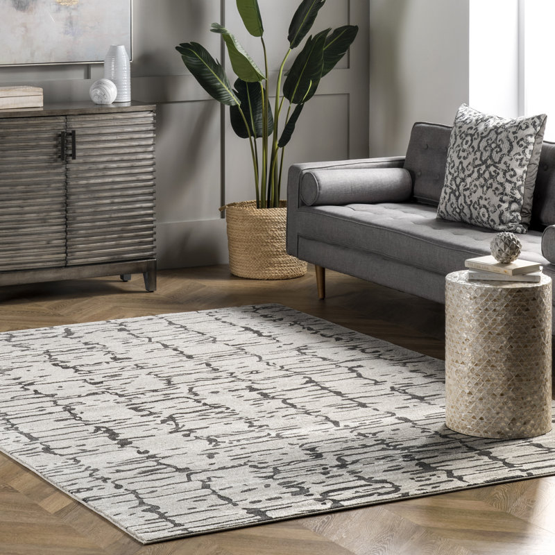 Ageeth Abstract Indoor Rug, Rectangle 5' x 7'5"