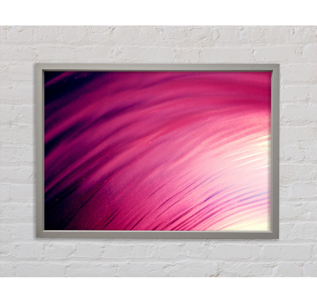 Whirlwind Of Pink - Einzelner Bilderrahmen Kunstdrucke auf Leinwand