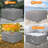 Gray Patio Table Cover Furniture Cover For Large Patio Sets