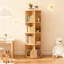 129cm H x 39cm W Solid Wood Bookcase