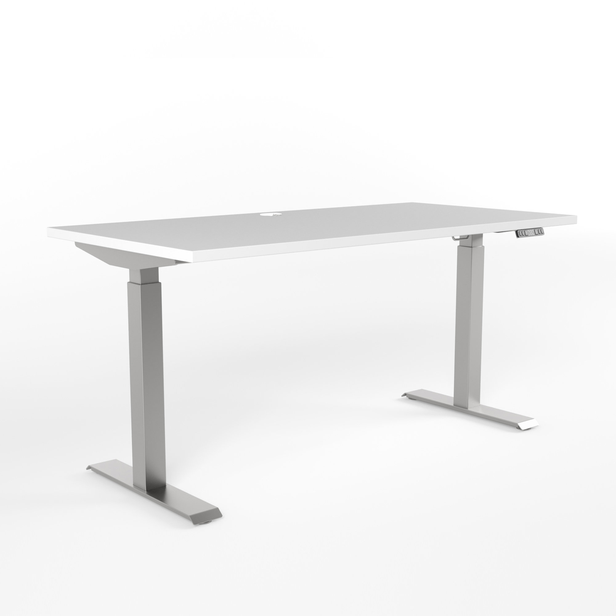 Scale 1:1 Bureau à hauteur réglable avec rangement REVOH - Wayfair Canada
