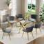 Ensemble de table à manger rectangulaire élégant pour 6 personnes-1004024667-1004024615-1004024666