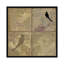 «Damask Birds», reproduction sur toile-31852068-73212041-73212042