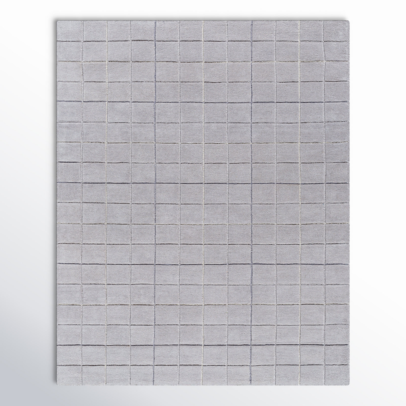 Mallory Hand-Tufted Gray Rug, Rectangle 8' x 10'