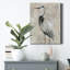 «Crane at Dusk II» par Carol Robinson - reproduction d'art sur toile tendue-2146911596