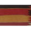 Wool Striped Area Rug in Red/Yellow/Blue