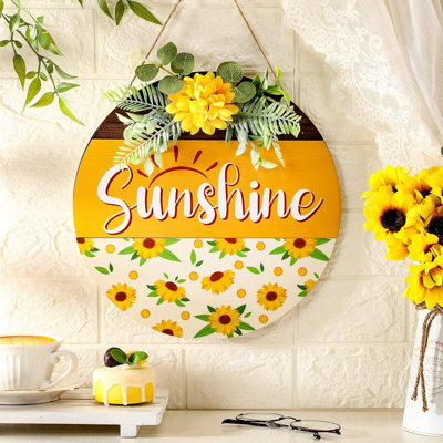 22 Pcs Interchangeable Welcome Sign for Front Door with 17 Magnetic Icon Wooden Seasonal Front Porch Door Decor
