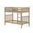 Brubaker Bunk Bed with Built-In Ladder-430499282
