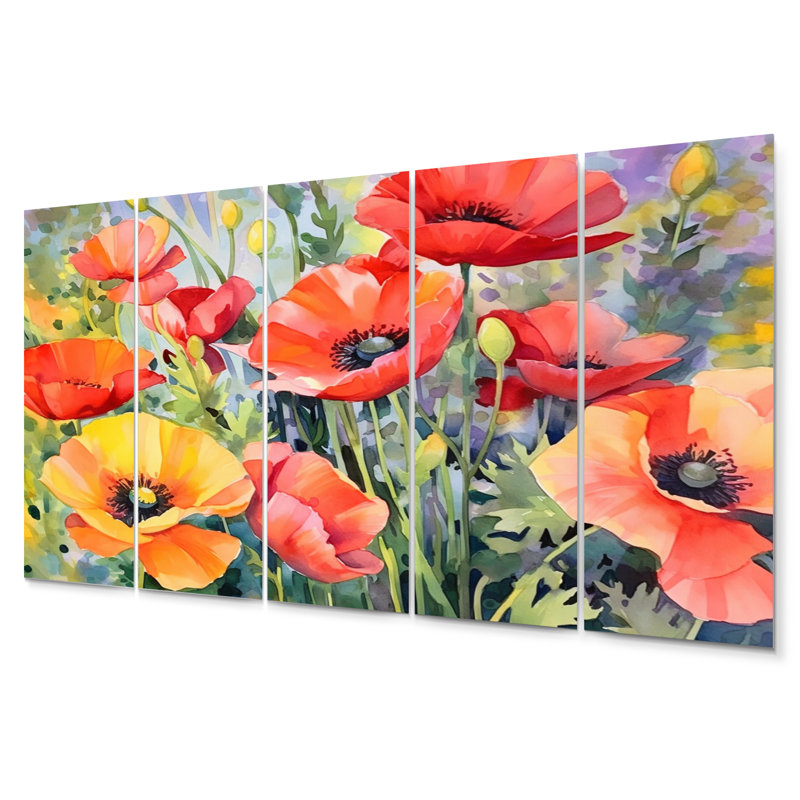 Plants & Flowers Wall Decor on Metal