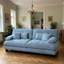 Modular Chenille Tufted Deep Seat Sofa For Living Room-1803640844