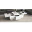 Table basse avec 2 grands compartiments de rangement cachés, table de cocktail extensible avec 2 tiroirs, table centrale ultrabrillante avec plateau coulissant pour le salon, 39,3 po x 21,6 po