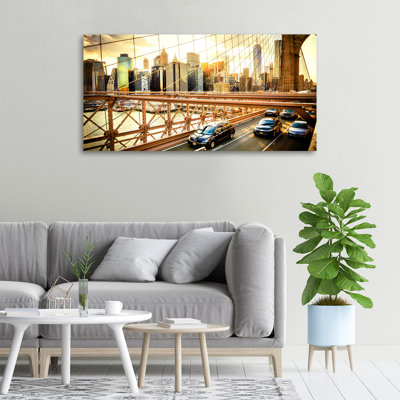 Brooklyn Bridge - No Frame Print on Canvas