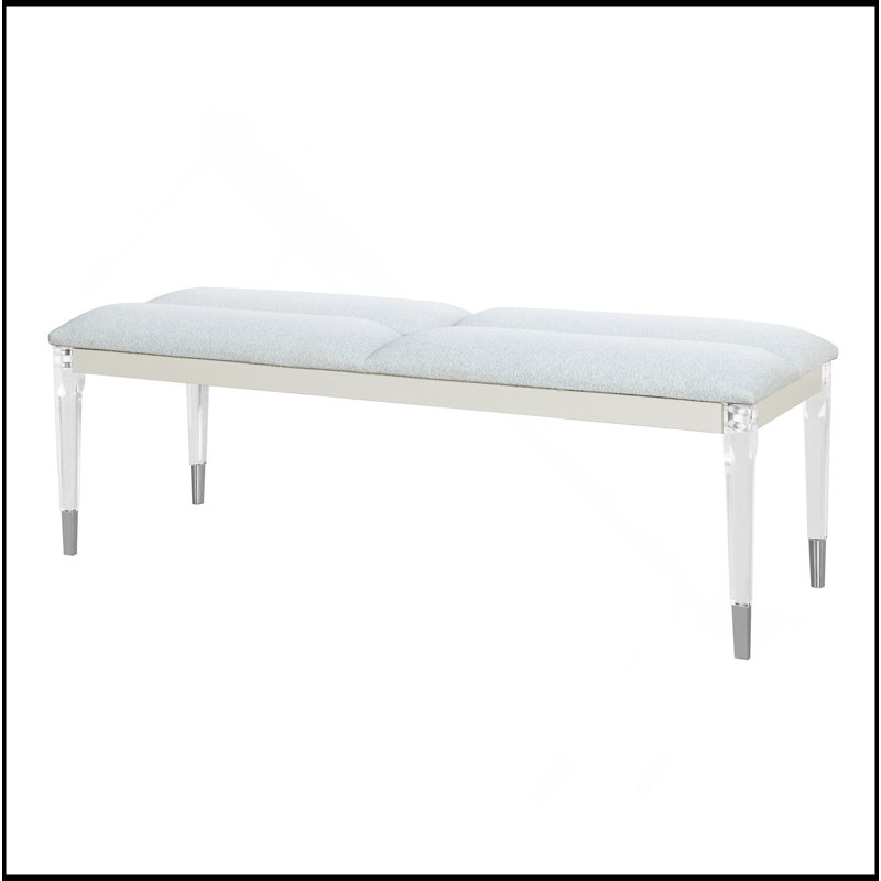 Banc de chambre doré