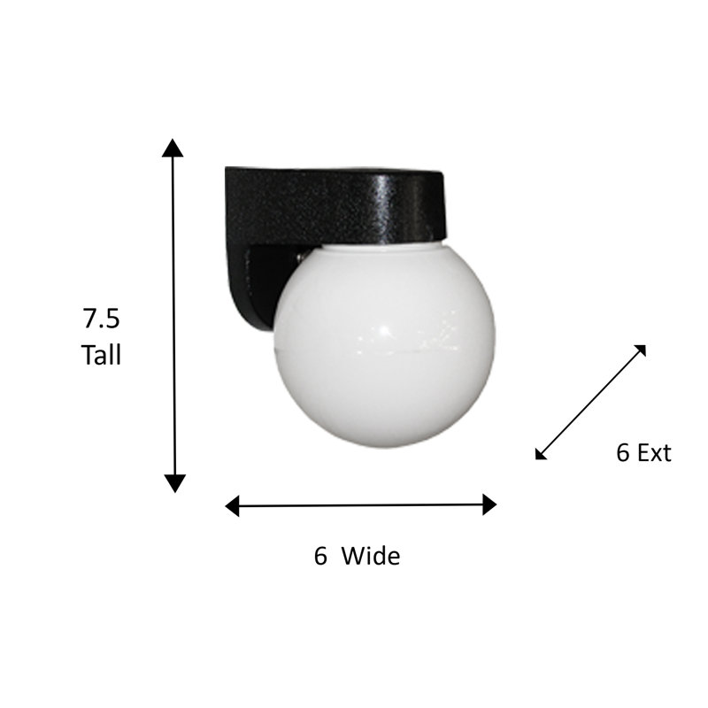 Tira Wall Light, Black