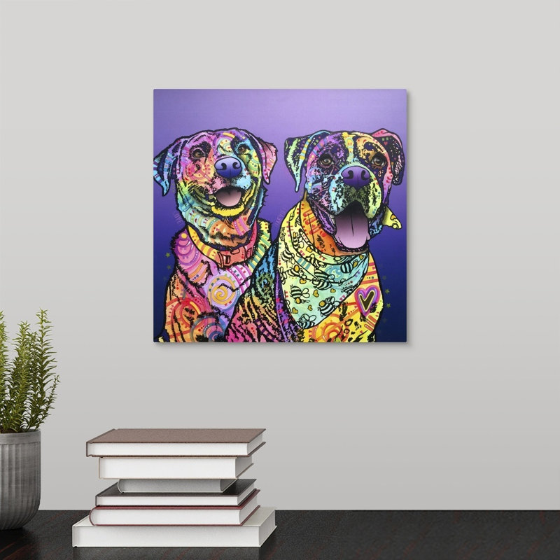 « pois dans un pod », reproduction, Toile tendue, H 35 po x l 35 po x P 1,5 po