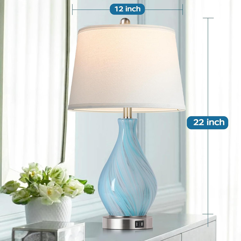 Lampe de table Burghdoff USB