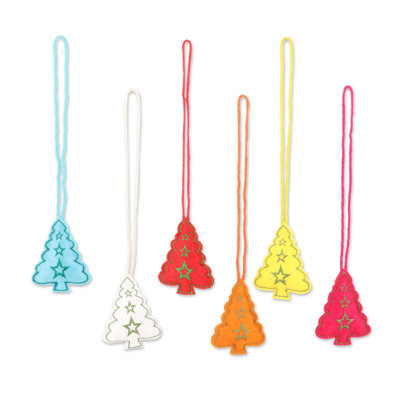 3.3'' Handmade Fabric Hanging Figurine Ornament