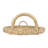 Decorative Handwoven 24" & 28" Oval Seagrass & Rattan Trays with Handles