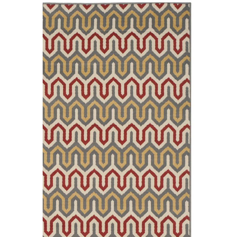Kelston Performance Geometric Rug, Rectangle 2'7" x 5'