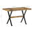 Dining Table 120X60x76 Cm - Rough Mango Wood - Rustic & Durable Design