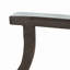 Chaise de salle à manger d'extérieur moderne en aluminium avec coussin (ensemble de 2)