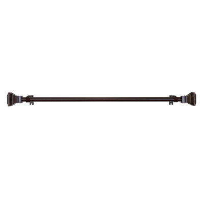 Schaaf Adjustable Single Curtain Rod