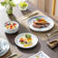 18-Piece Porcelain China Dinnerware Set - Service for 6-948970166