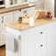 Dayna Solid Wood Top Kitchen Island