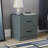 Maybery 2 Drawer Bedside Table, Bedroom Storage Cabinet, Jasper Green