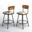 Tabouret de comptoir pivotant 27 po Avriel-1306951147-1306951146-1278769560