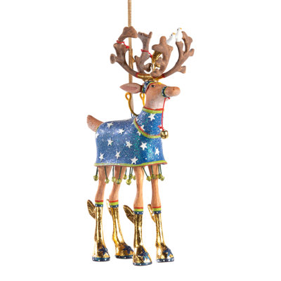 Patience Brewster Dash Away Comet Reindeer Ornament