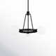Loane 3 Light Metal Chandelier