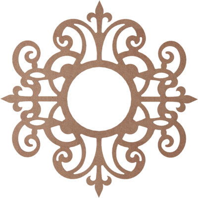 Médaillon de plafond en bois Dijon