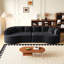 Canapé modulaire incurvé surdimensionné, 106,3 pouces, moderne et sans os avec 6 coussins-368573937